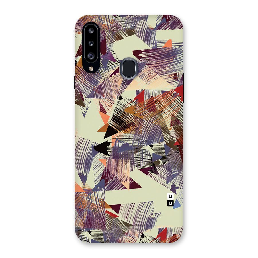 Abstract Sketch Back Case for Samsung Galaxy A20s