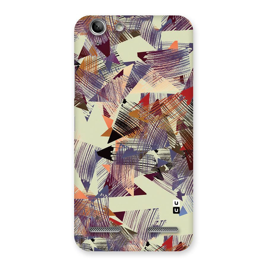 Abstract Sketch Back Case for Vibe K5 Plus