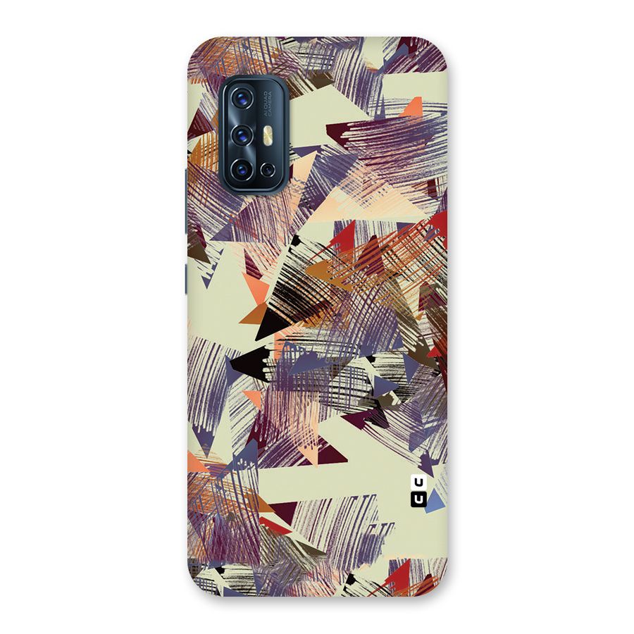 Abstract Sketch Back Case for Vivo V17