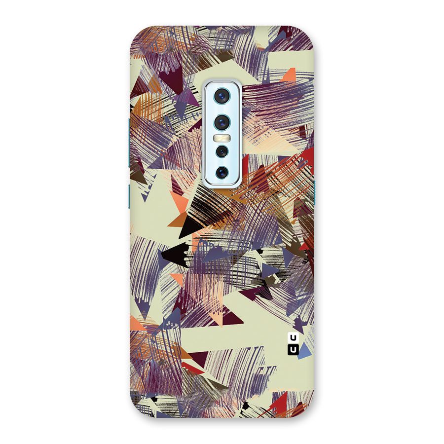 Abstract Sketch Back Case for Vivo V17 Pro