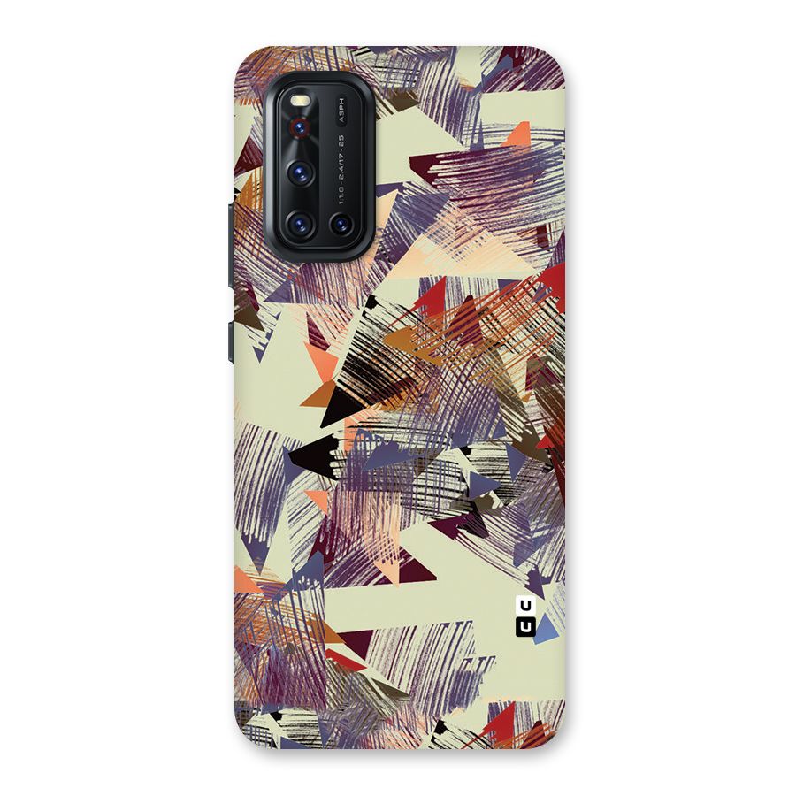 Abstract Sketch Back Case for Vivo V19