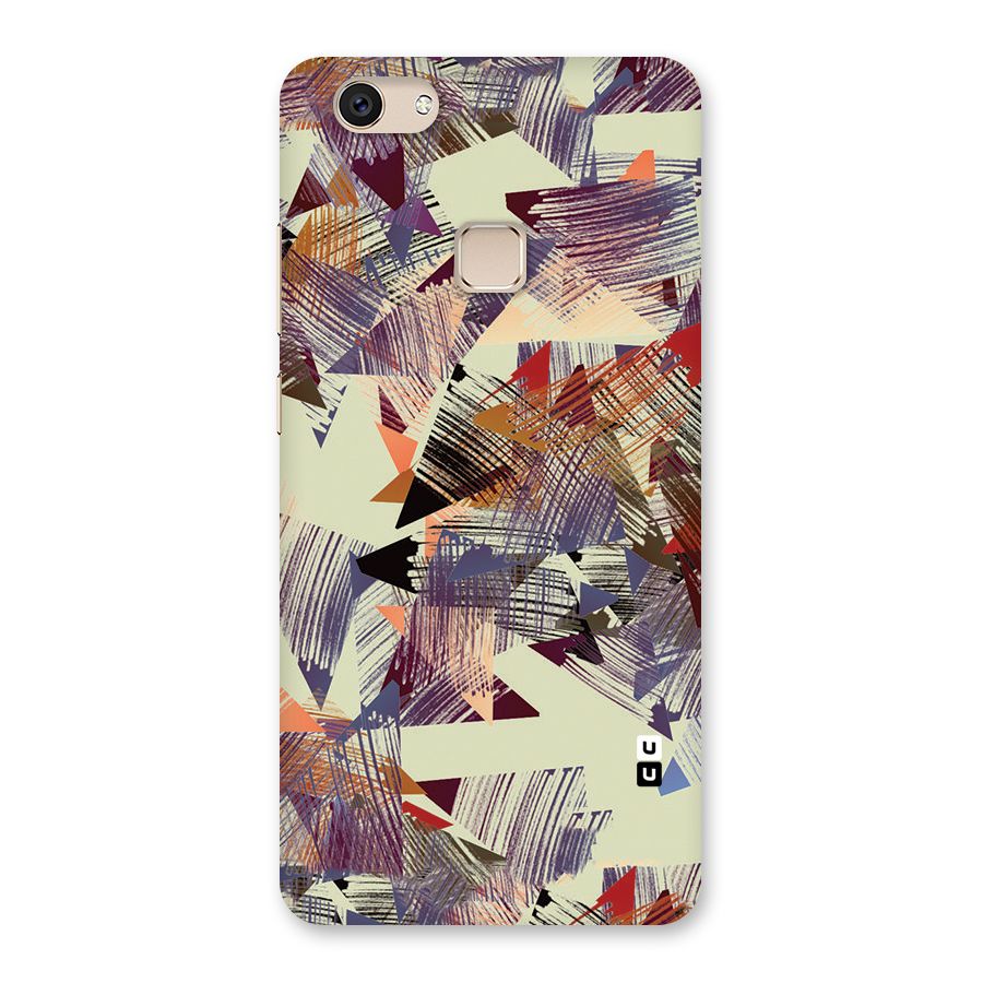 Abstract Sketch Back Case for Vivo V7