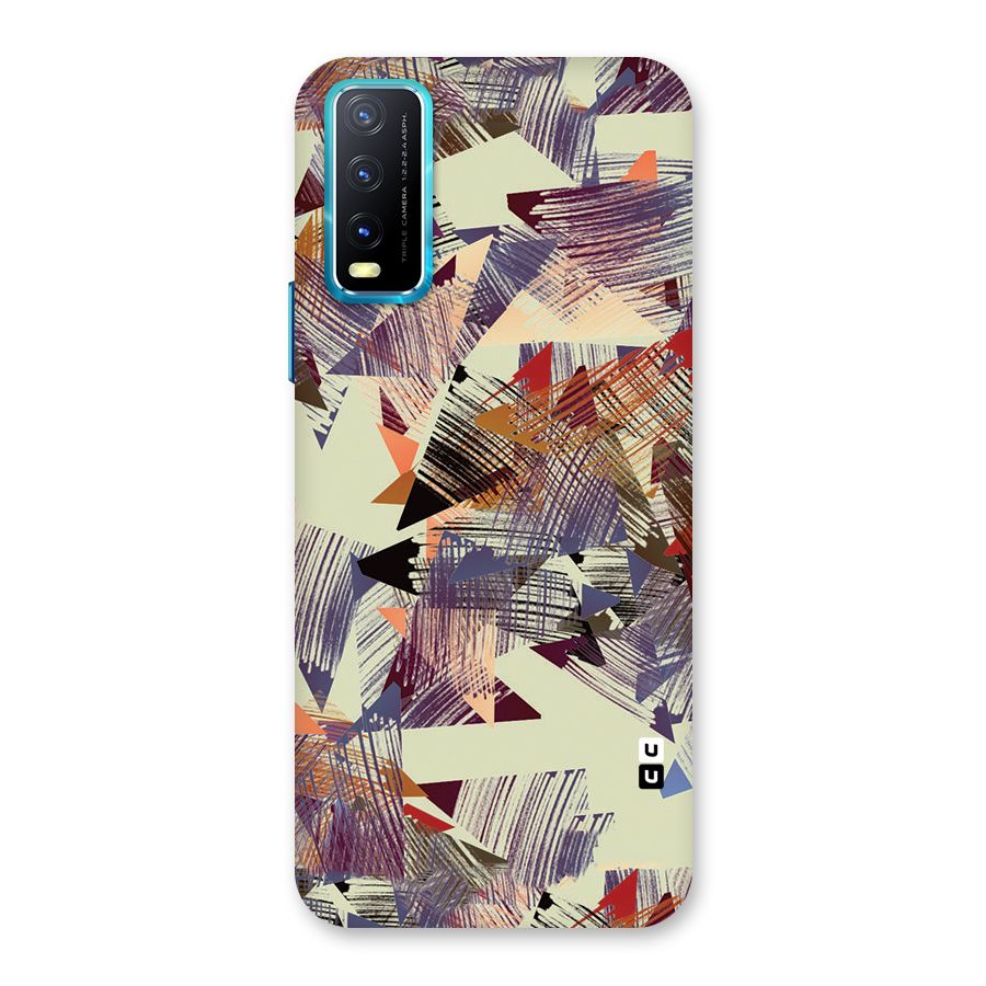 Abstract Sketch Back Case for Vivo Y20A