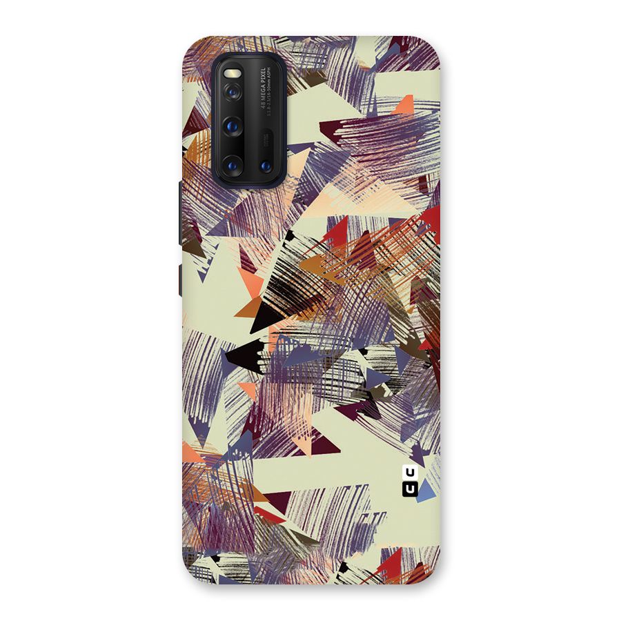 Abstract Sketch Back Case for Vivo iQOO 3
