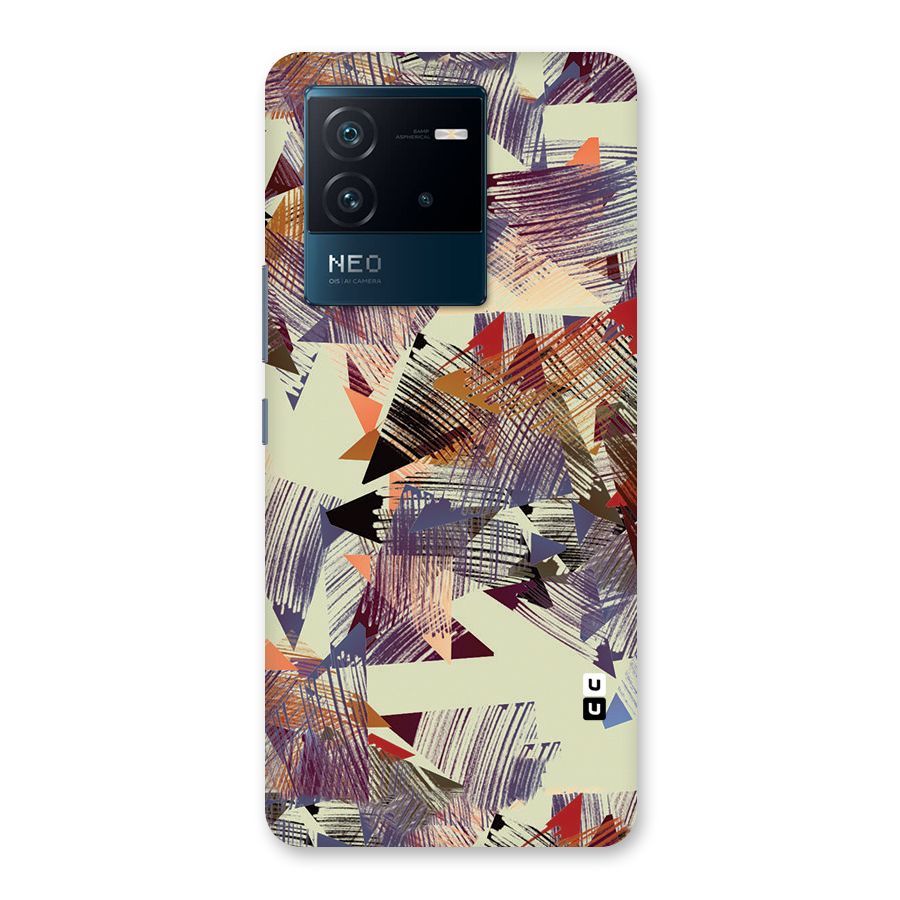 Abstract Sketch Back Case for Vivo iQOO Neo 6 5G