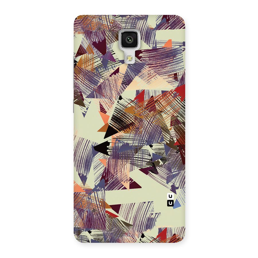 Abstract Sketch Back Case for Xiaomi Mi 4