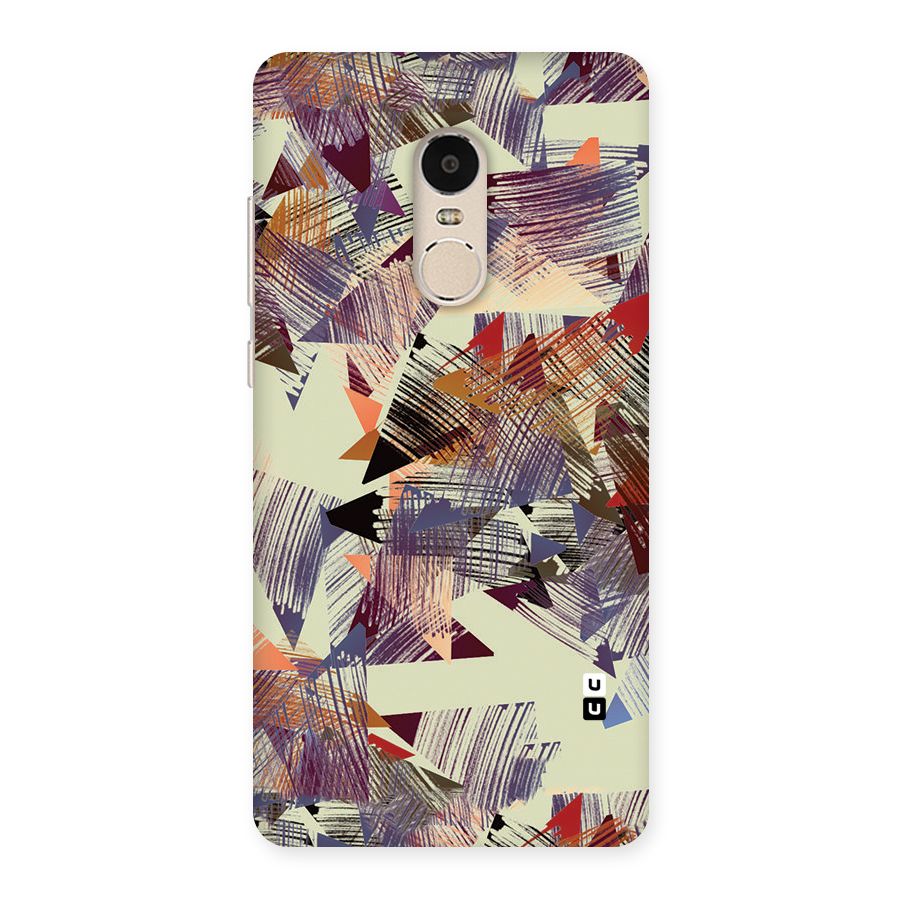 Abstract Sketch Back Case for Xiaomi Redmi Note 4