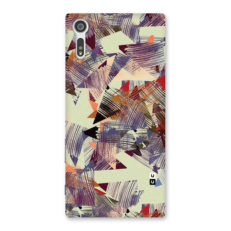 Abstract Sketch Back Case for Xperia XZ