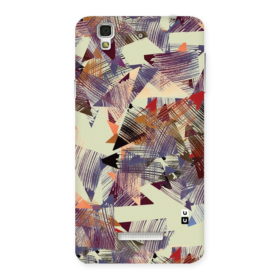 Abstract Sketch Back Case for Yu Yureka