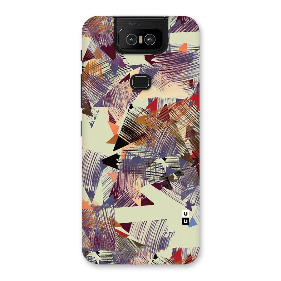 Abstract Sketch Back Case for Zenfone 6z