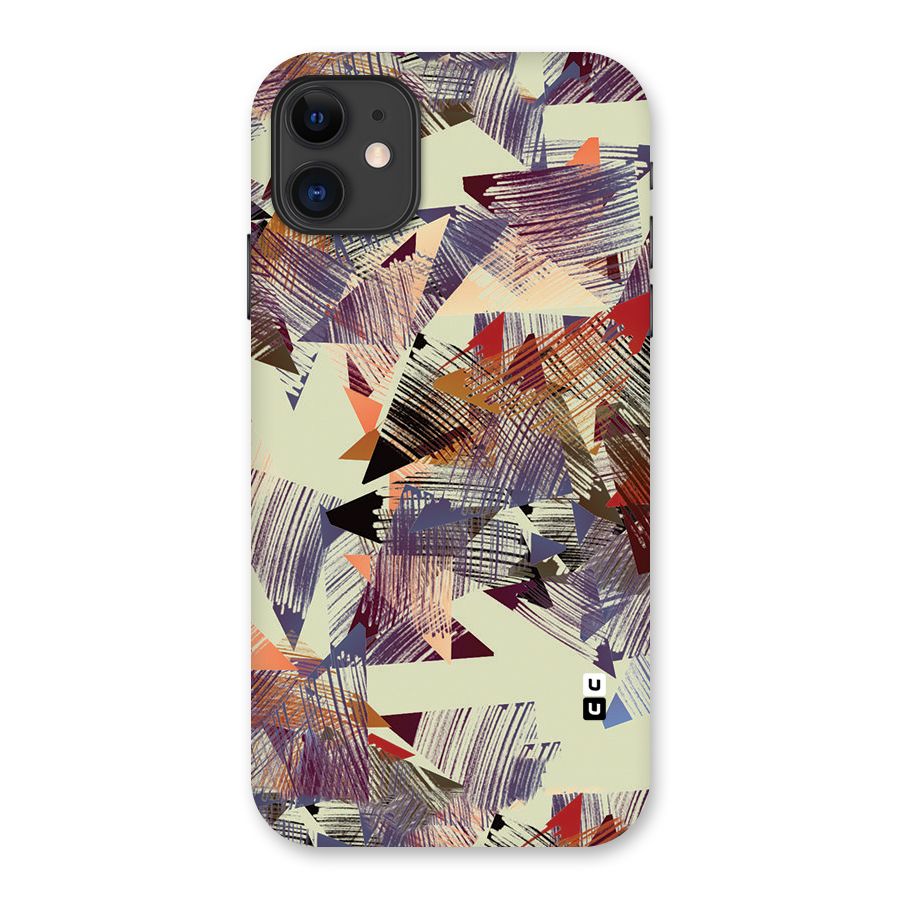 Abstract Sketch Back Case for iPhone 11