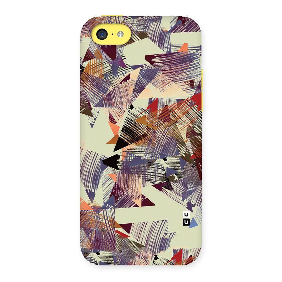 Abstract Sketch Back Case for iPhone 5C