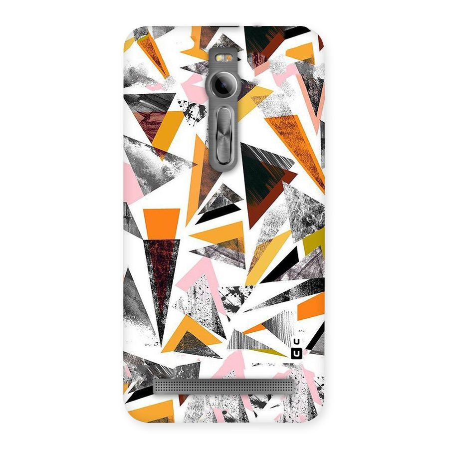 Abstract Sketchy Triangles Back Case for Asus Zenfone 2