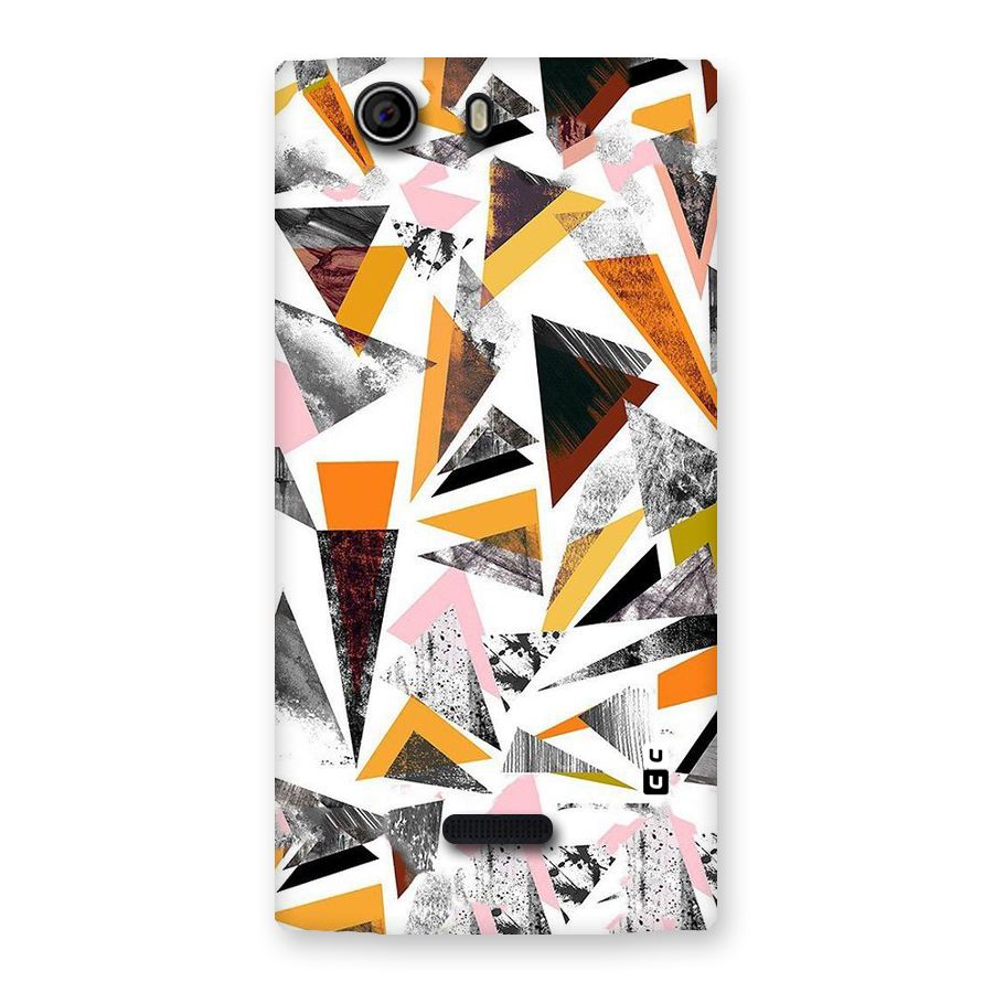 Abstract Sketchy Triangles Back Case for Canvas Nitro 2 E311