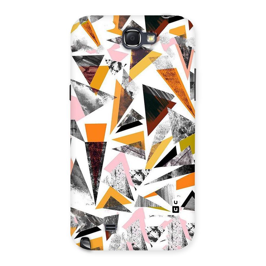 Abstract Sketchy Triangles Back Case for Galaxy Note 2
