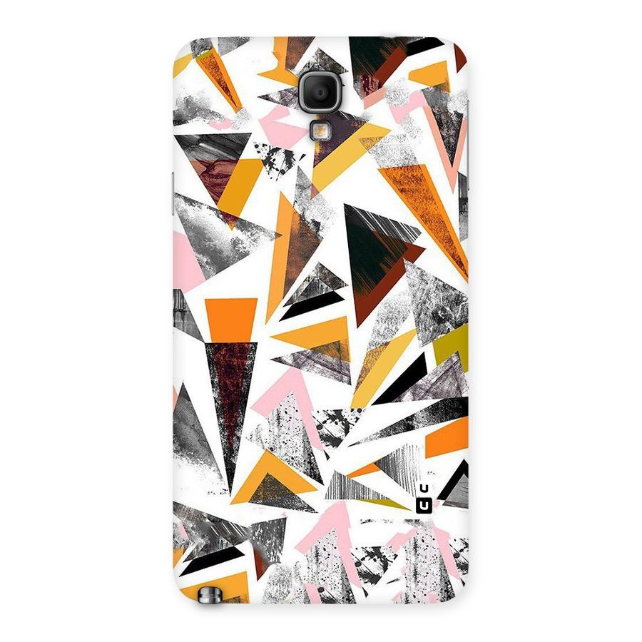 Abstract Sketchy Triangles Back Case for Galaxy Note 3 Neo