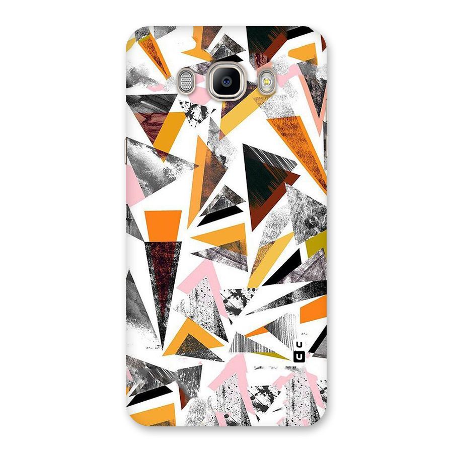 Abstract Sketchy Triangles Back Case for Galaxy On8