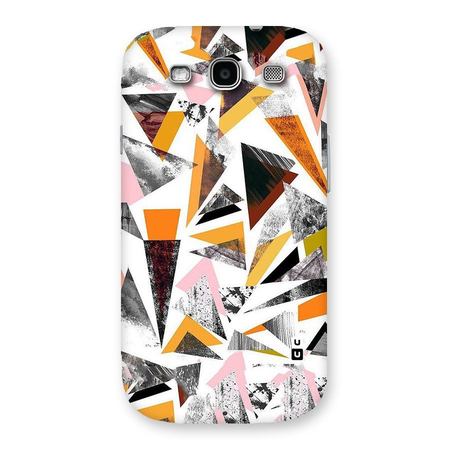 Abstract Sketchy Triangles Back Case for Galaxy S3