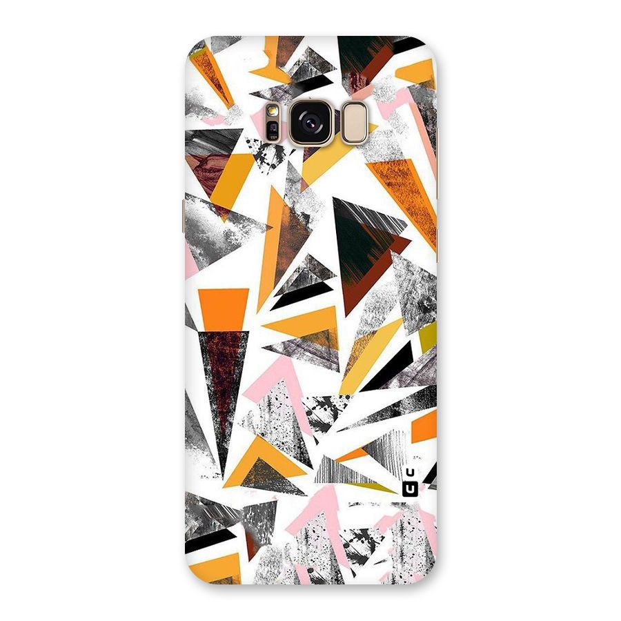 Abstract Sketchy Triangles Back Case for Galaxy S8 Plus