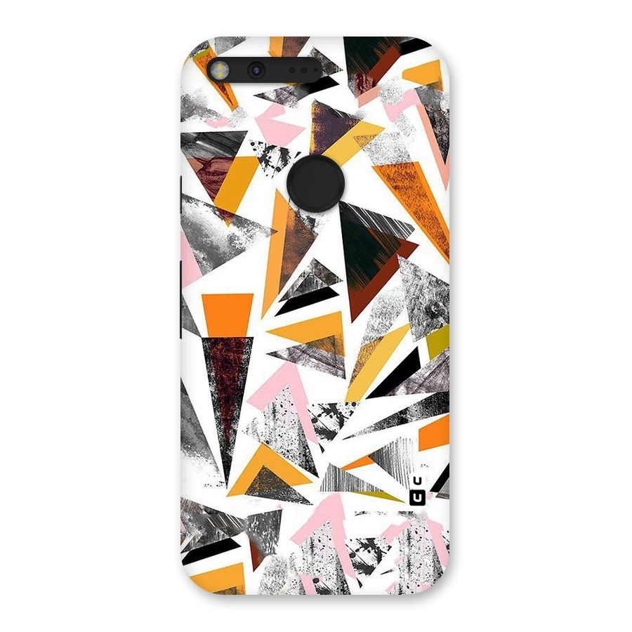 Abstract Sketchy Triangles Back Case for Google Pixel XL