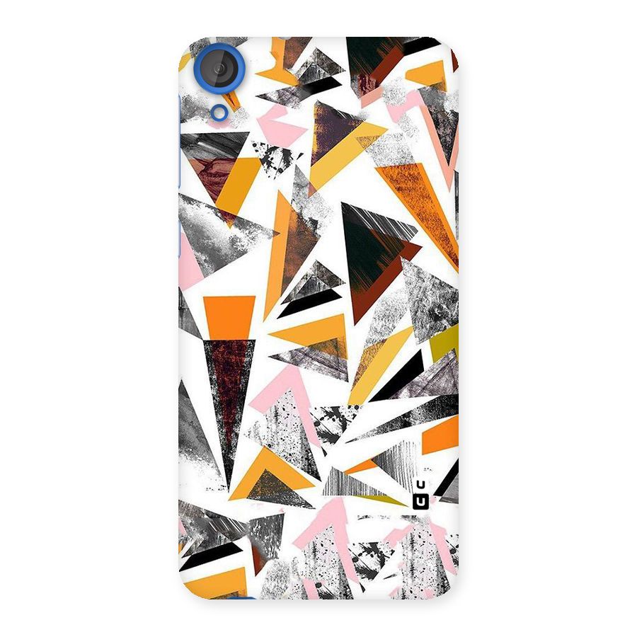 Abstract Sketchy Triangles Back Case for HTC Desire 820