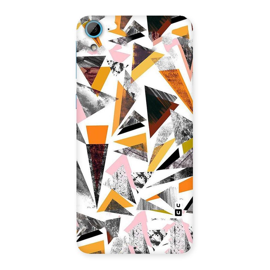 Abstract Sketchy Triangles Back Case for HTC Desire 826