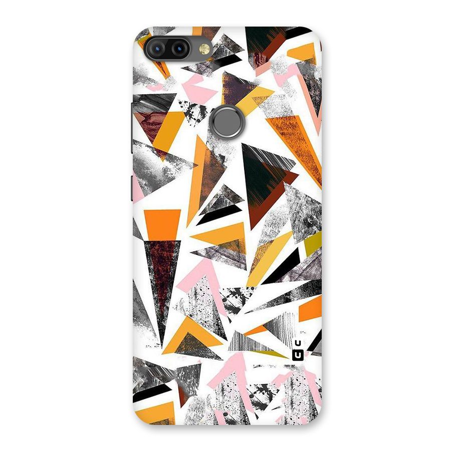 Abstract Sketchy Triangles Back Case for Infinix Hot 6 Pro