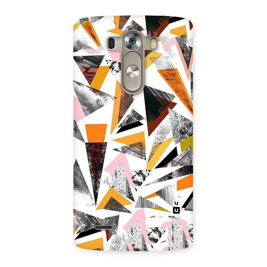 Abstract Sketchy Triangles Back Case for LG G3