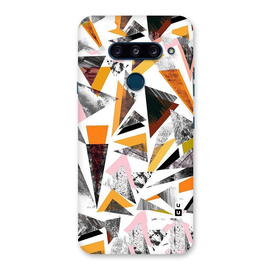 Abstract Sketchy Triangles Back Case for LG  V40 ThinQ