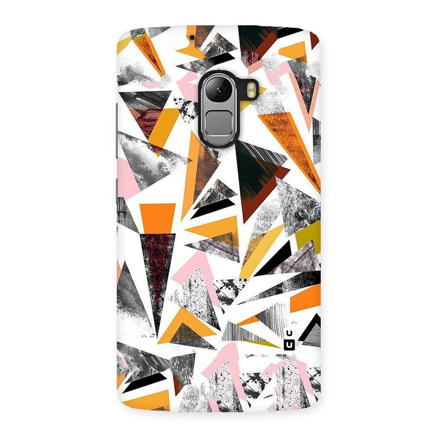 Abstract Sketchy Triangles Back Case for Lenovo K4 Note