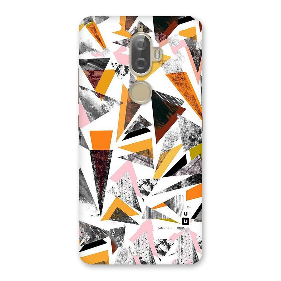 Abstract Sketchy Triangles Back Case for Lenovo K8 Plus