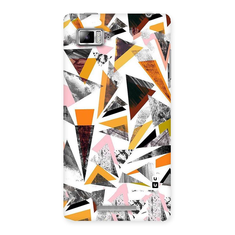 Abstract Sketchy Triangles Back Case for Lenovo Vibe Z K910