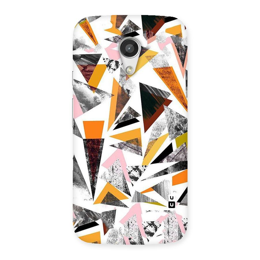 Abstract Sketchy Triangles Back Case for Moto G 2nd Gen