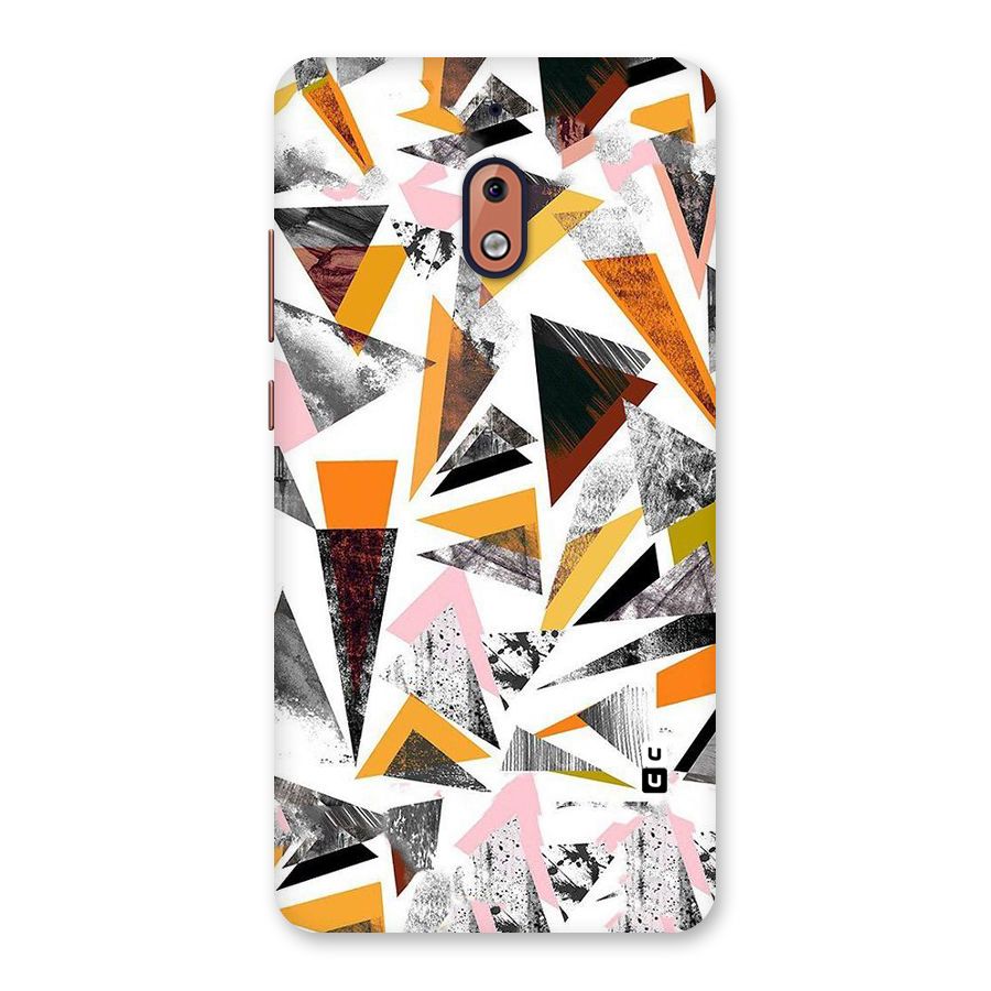 Abstract Sketchy Triangles Back Case for Nokia 2.1