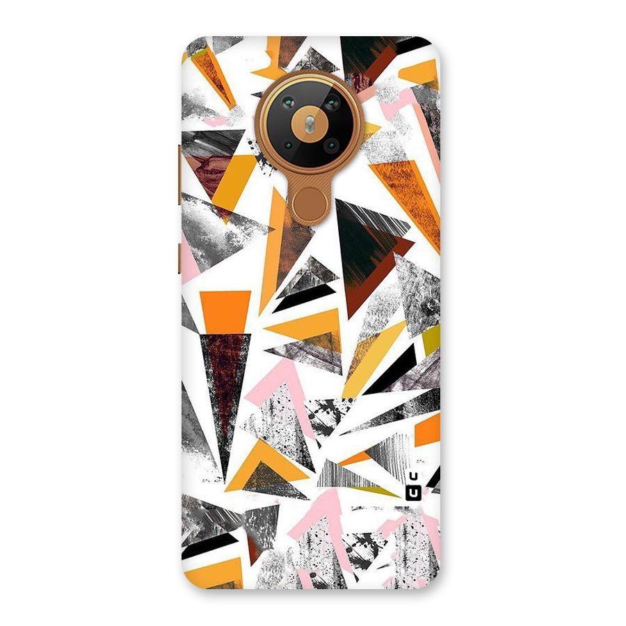 Abstract Sketchy Triangles Back Case for Nokia 5.3