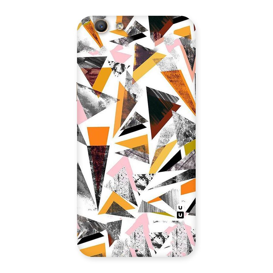 Abstract Sketchy Triangles Back Case for Oppo A59