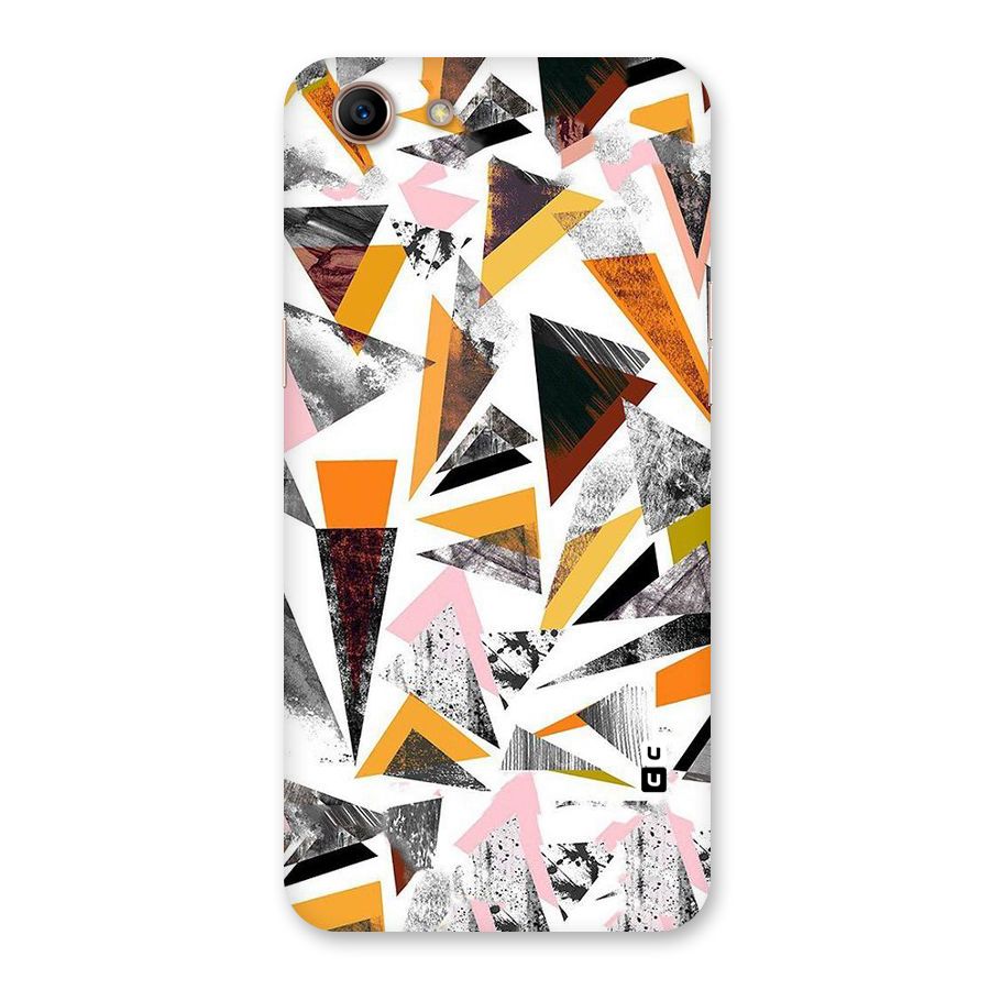 Abstract Sketchy Triangles Back Case for Oppo A83 (2018)