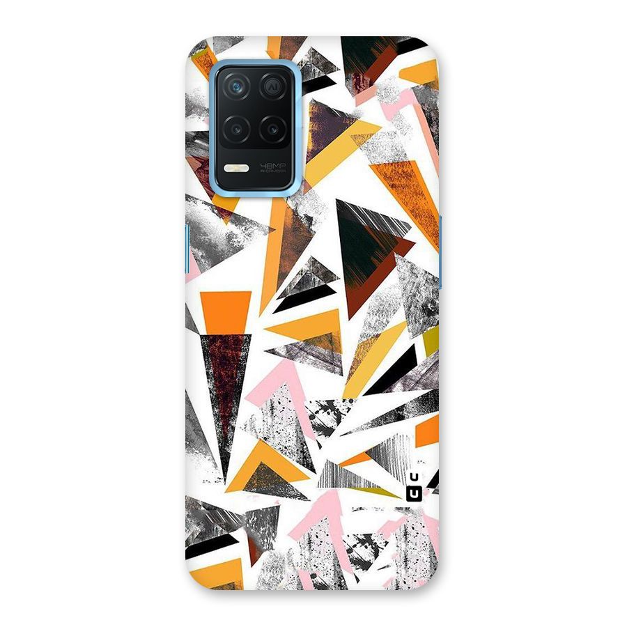 Abstract Sketchy Triangles Back Case for Realme 8s 5G