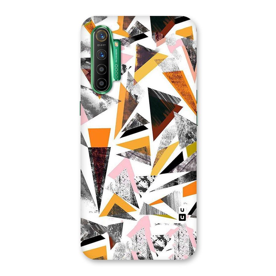 Abstract Sketchy Triangles Back Case for Realme X2