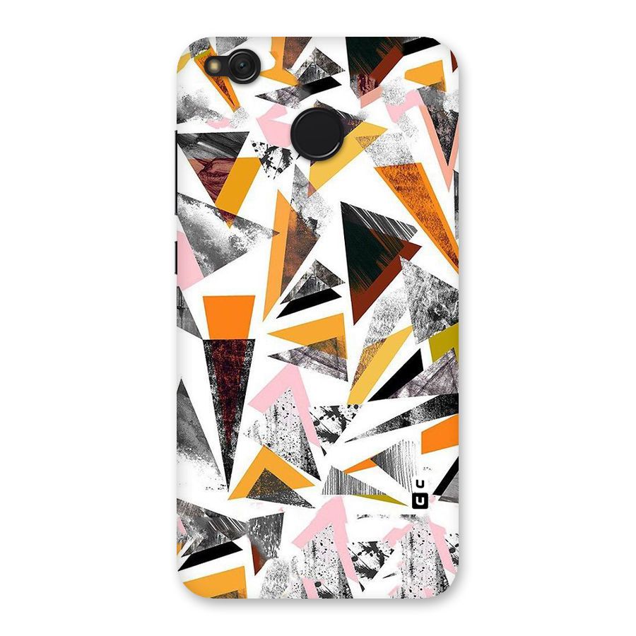 Abstract Sketchy Triangles Back Case for Redmi 4