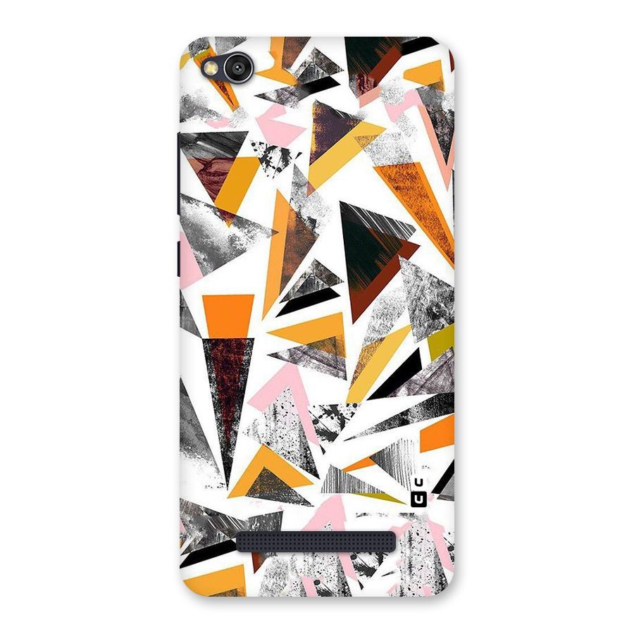 Abstract Sketchy Triangles Back Case for Redmi 4A