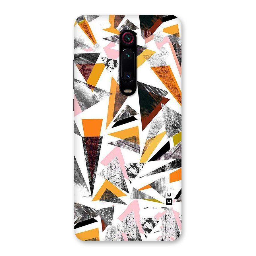Abstract Sketchy Triangles Back Case for Redmi K20