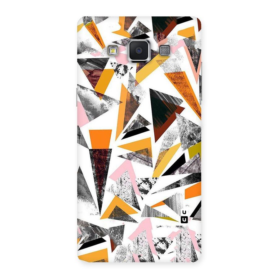 Abstract Sketchy Triangles Back Case for Samsung Galaxy A5