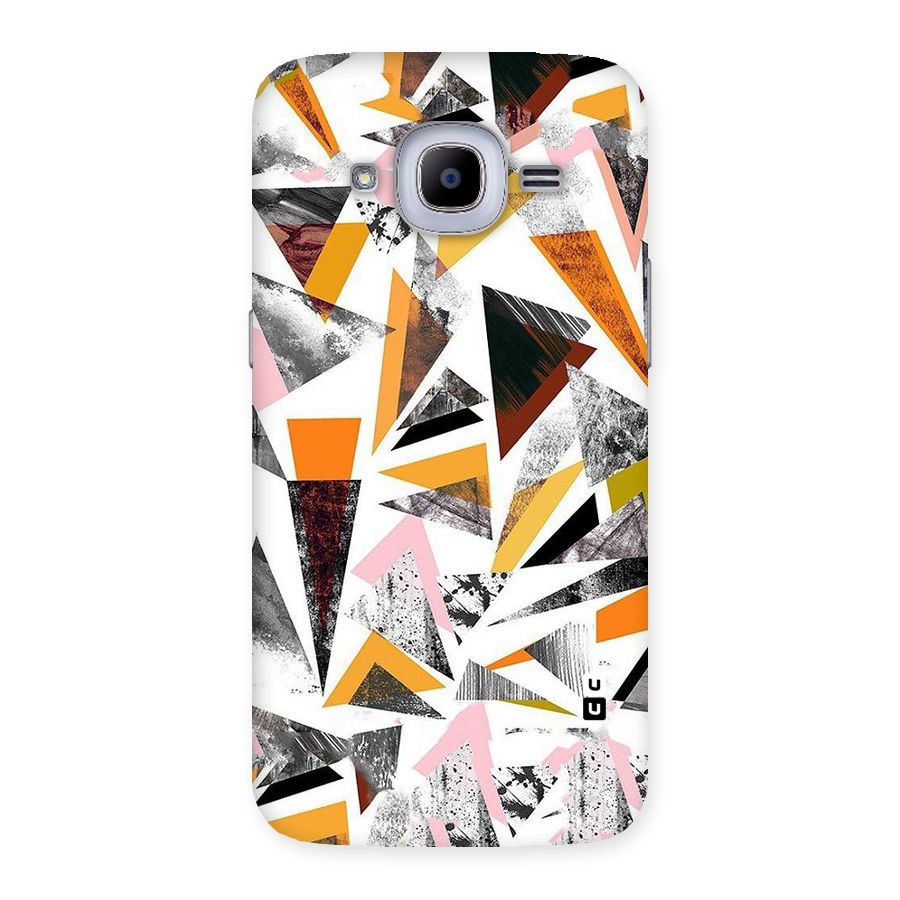 Abstract Sketchy Triangles Back Case for Samsung Galaxy J2 Pro