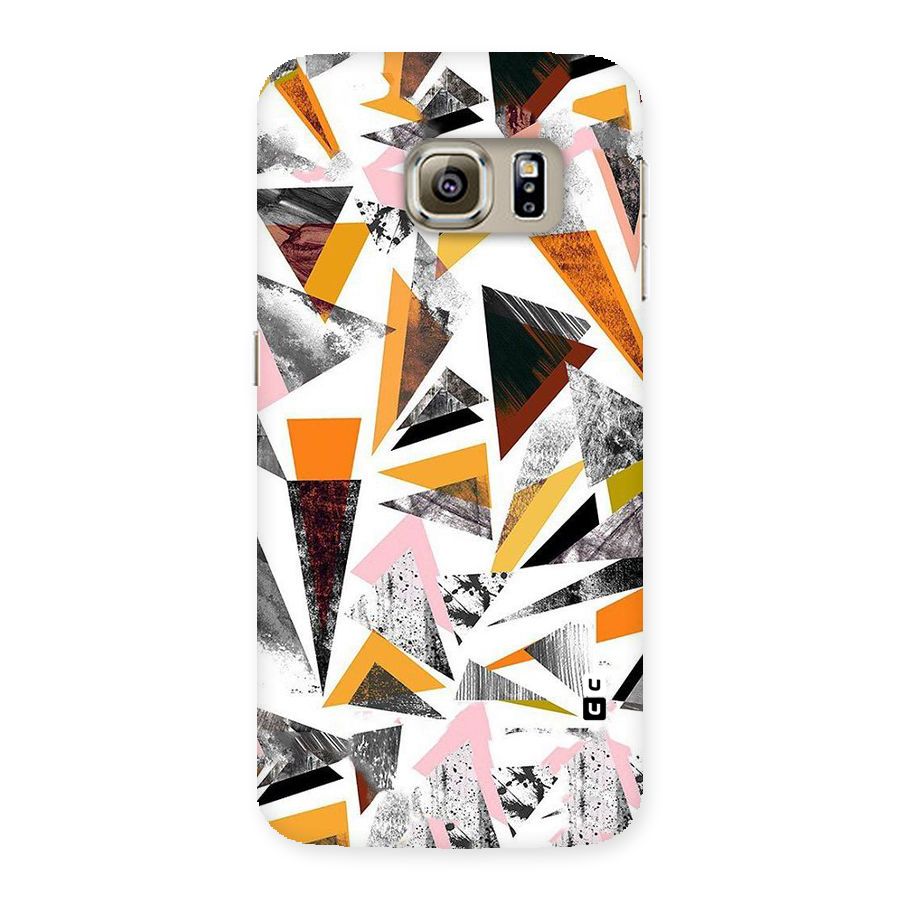 Abstract Sketchy Triangles Back Case for Samsung Galaxy S6 Edge