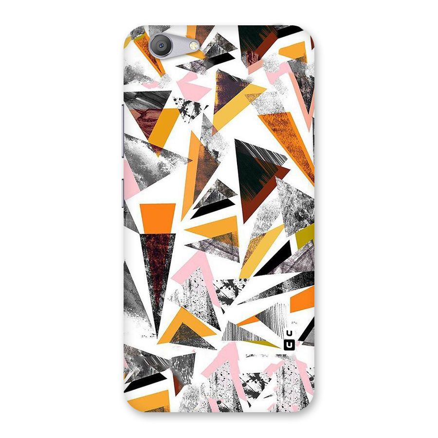 Abstract Sketchy Triangles Back Case for Vivo Y53