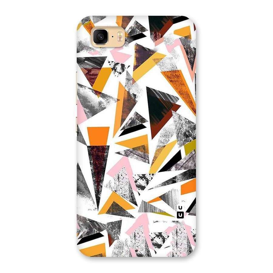 Abstract Sketchy Triangles Back Case for Zenfone 3s Max