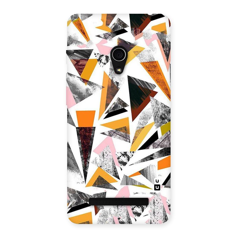 Abstract Sketchy Triangles Back Case for Zenfone 5