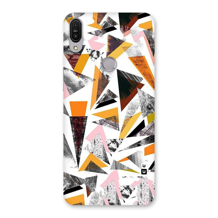 Abstract Sketchy Triangles Back Case for Zenfone Max Pro M1