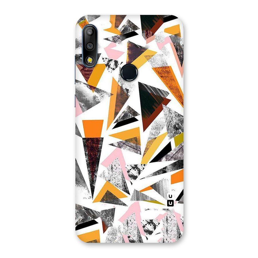 Abstract Sketchy Triangles Back Case for Zenfone Max Pro M2